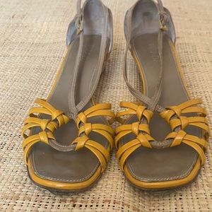 💛PRADA rattan wedges